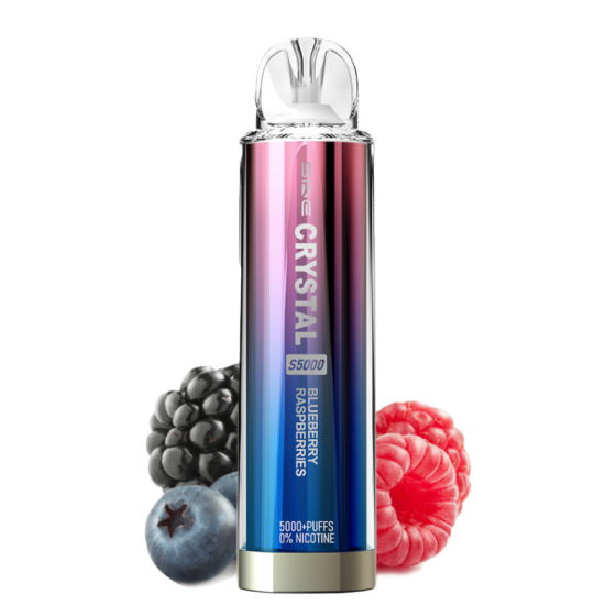 SKE Crystal S5000 Blueberry Raspberries 13ml 0mg