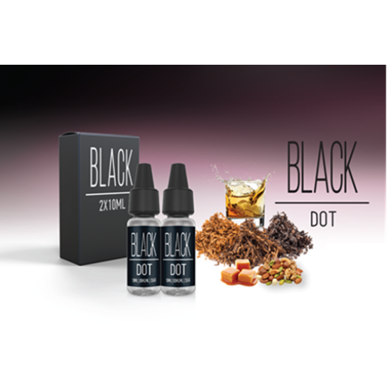 E-LIQUID 2x10ml Black Dot