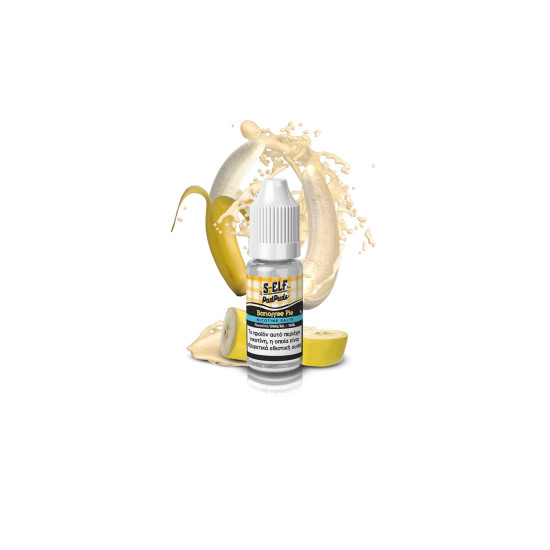 S-Elf Juice Pud Puds Banofee Pie Nic Salts 10ml