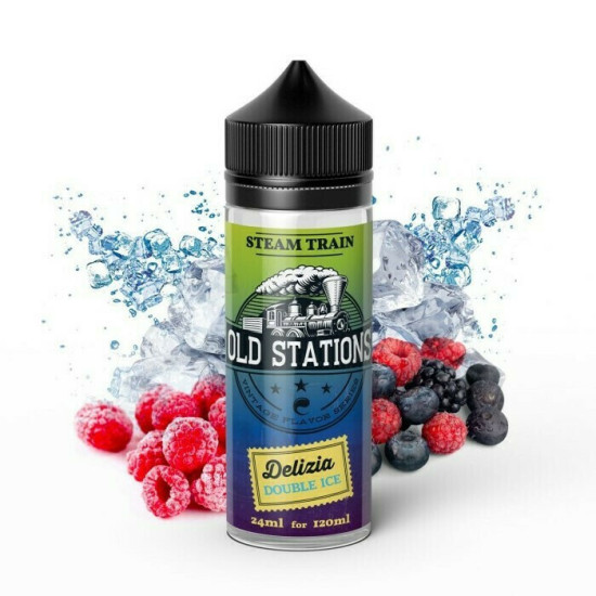 Steam Train Old Stations Delizia Double Ice 24ml/120ml
