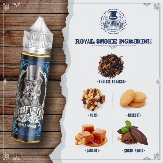 SteamPunk Royal Smoke 20ml/60ml