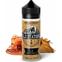 Steam Train Old Stations LA Wild Tobacco 120ml