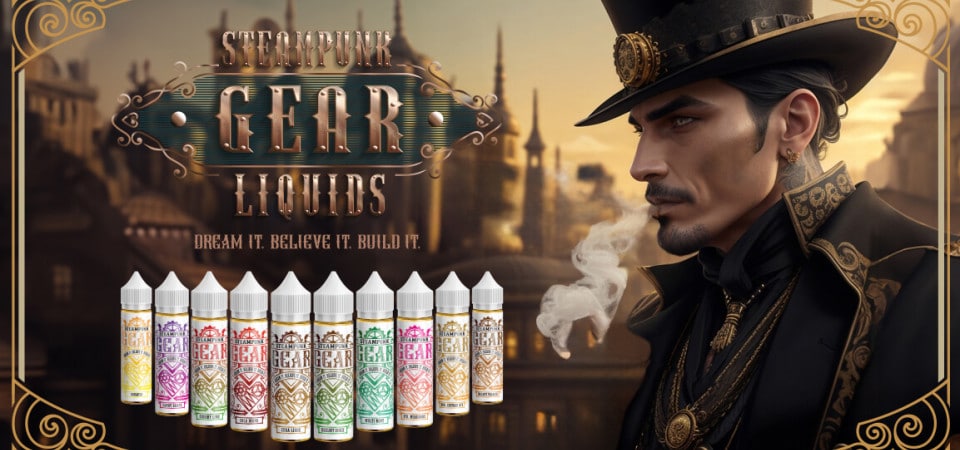 Steampunk Gear Liquids